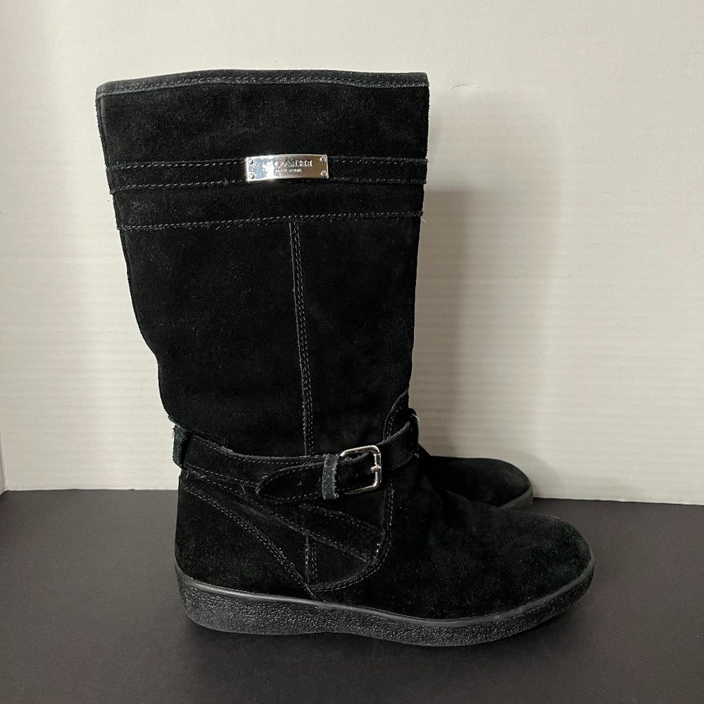 Coach Winter Suede Boots